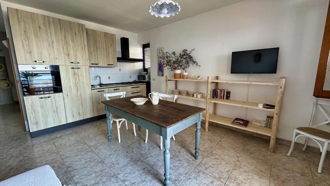 Marina Di Andrano - Alisso, Casa Vista Mare Con Parcheggio Privato E Wifi Villa Екстериор снимка